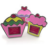 A set of stylish enamelled frames for the cutest little cupcake`s nursery or bedroom. Offers three m