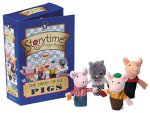 Three Little Pigs Storytime 10cm Finger Puppet- Toytopia
