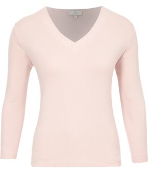 Unbranded Three-Quarter Sleeved Basic T-Shirt