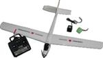 Unbranded Thunderbird Electric RC Power Glider: 820mm long - 1100mm wide - White