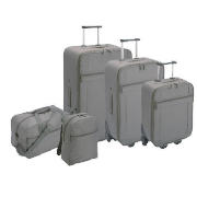 Unbranded Tidal 5 pce set - 3x trolley case, holdall,