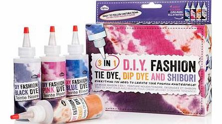 Unbranded Tie Dye DIY Fashion Kit 4266CX