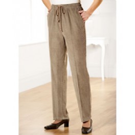Unbranded TIE WAIST CORDUROY TROUSER