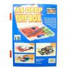 Ideal for the home and school. Each box opens 180 degrees and has snap lock fastening clips