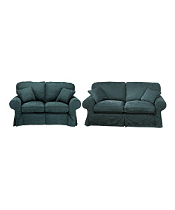 Tignes Green 2 Piece Suite - 2 sofa