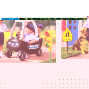 Unbranded Tikes Patrol Police Car