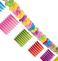 Unbranded Tiki Lounge Lantern Garland 3.65m