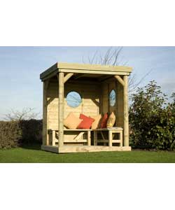 Unbranded Timber Garden Feature Cube