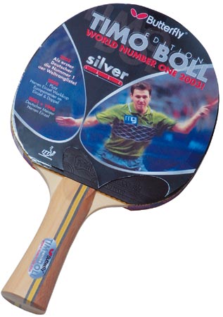 Table Tennis Equipment - Timo boll Silver TT bat