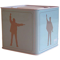 Unbranded Tin Box - Beatles (silhouette)