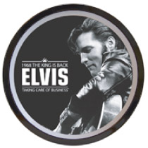 Unbranded Tin Tray - Elvis (black)