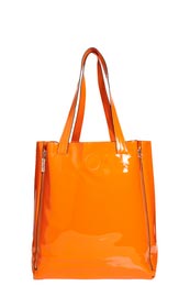 Unbranded Tina High Shine Large Shopper with Detachable Bag