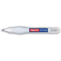 Tipp-Ex formula in a squeezable pen-like body with fine point for precise correctionSuper smooth