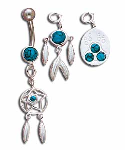 Titanium Dreamcatcher Body Bar