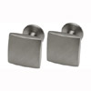 Titanium Square Cufflinks With Matt Finish