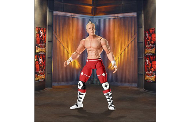 Gifted with sound technical wrestling skills and even greater charisma, Eric Young succeeds as the `