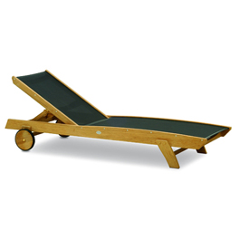 The TNT Sunlounger utilizes two of the most durable materials to produce attractive comfortable and 