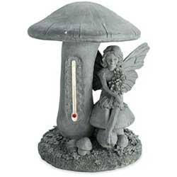Toadstool Fairy Thermometer