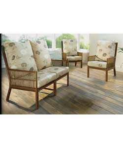Tobago 3 Piece Suite - Natural
