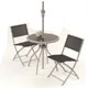 Enjoy your morning coffee in the garden this summer with this great value 2 chair bistro set.
