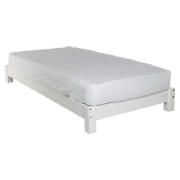 Unbranded Toby Pine Stacking Guest Bed, White with