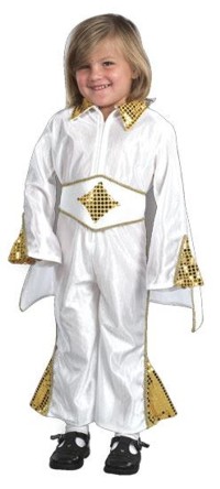 Has your little one got Las Vegas talent? Try this super cute Elvis style show suit for toddlers.