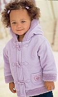 Toddlers Fleece Duffle Coat