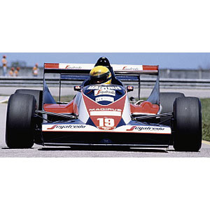 SMTS has announced a 1/43 scale replica of Ayrton Senna`s first Formula 1 car; the 1984 Toleman TG18