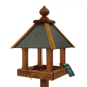 Entice a range of birdlife into your garden with this popular bird table. Handcrafted from Swedish R