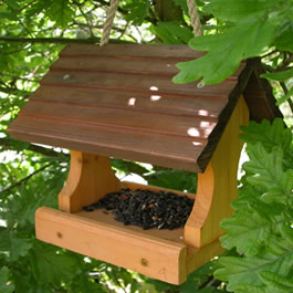 New design for this season this classic bird table includes a unique pitch roof design has two