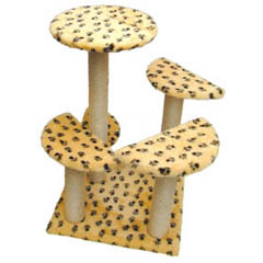 Unbranded Tonia Pawprint Scratching Post LIMITED STOCK