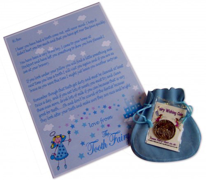 Unbranded Tooth Fairy Letter for Boys