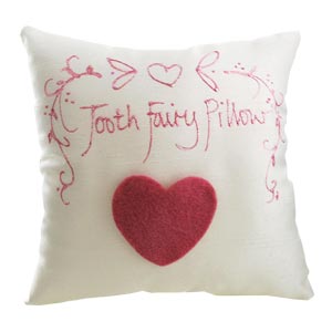 Unbranded Tooth Fairy Pillow for a Girl Hanging Silk Cushion
