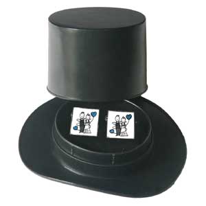 Top Hat Cufflink Case