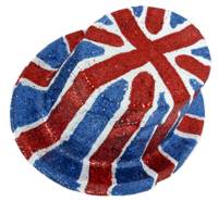 Top Hat Union Jack Glitter