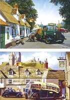 Charming puzzles featuring traditional British public houses