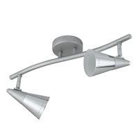 Torino Twin Bar Spotlight With Metal Cowl