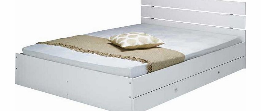 Unbranded Toronto Double Bed Frame - White