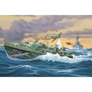 Torpedo Boat PT 117 plastic kit from German specialists Revell. The PT 117 belonged to the smallest 