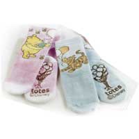 Unbranded Tots Classic Winnie the Pooh Slippersox Per Pair - Various Colours