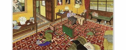 Tottering Wooden Jigsaw - The Bridge PlayersDicky and Daffy Tottering make another appearance in this wodden jigsaw puzzle, themed around a feisty game of bridge.The detailed 250 piece puzzle is captioned with a comment from Dicky: I did warn you th