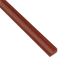 Tough LOC Antique Mahogany Effect Trim 2m