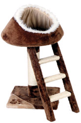 A unique and robust scratcher & climber to encourage   natural behaviour in cats