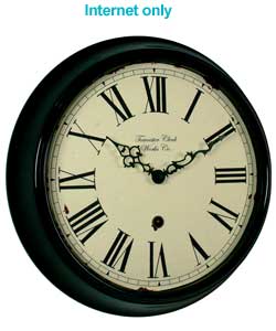 Unbranded Towcester Clock Works Co. Antique Dial Wall Clock