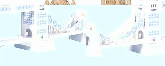 Unbranded Tower Bridge - Woodcraft Construction Kit- Quay