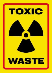 Toxic Waste Keyring