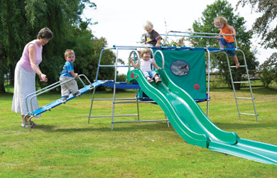 Challenger set for toddlers that can grow as they do.