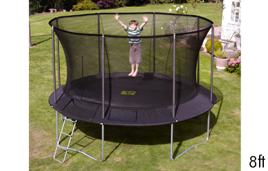 Unbranded TP249 8 Foot Genius Trampoline with SurroundSafe