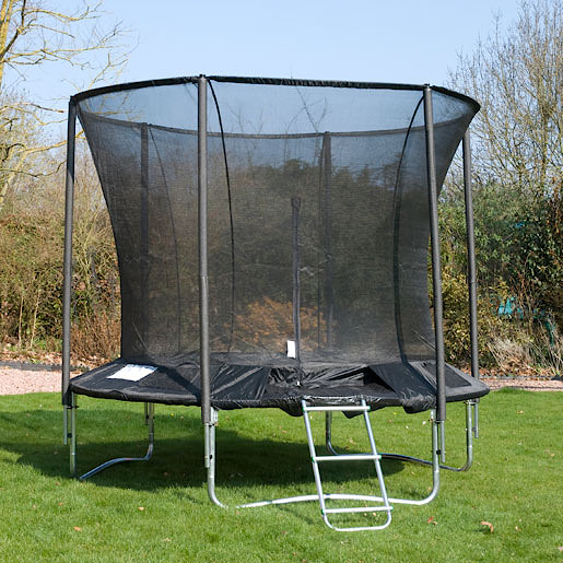 This product will be delivered directly by TP and will take 3 to 5 working days.  It can only be delivered to UK mainland addresses. Kids will love leaping about on the TP249 Genius Round SurroundSafe 10ft Trampoline. This fantastic 10ft trampoline i