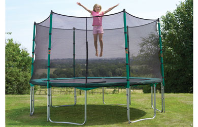 Unbranded TP271/301 King Trampoline and Surround 14ft Set
